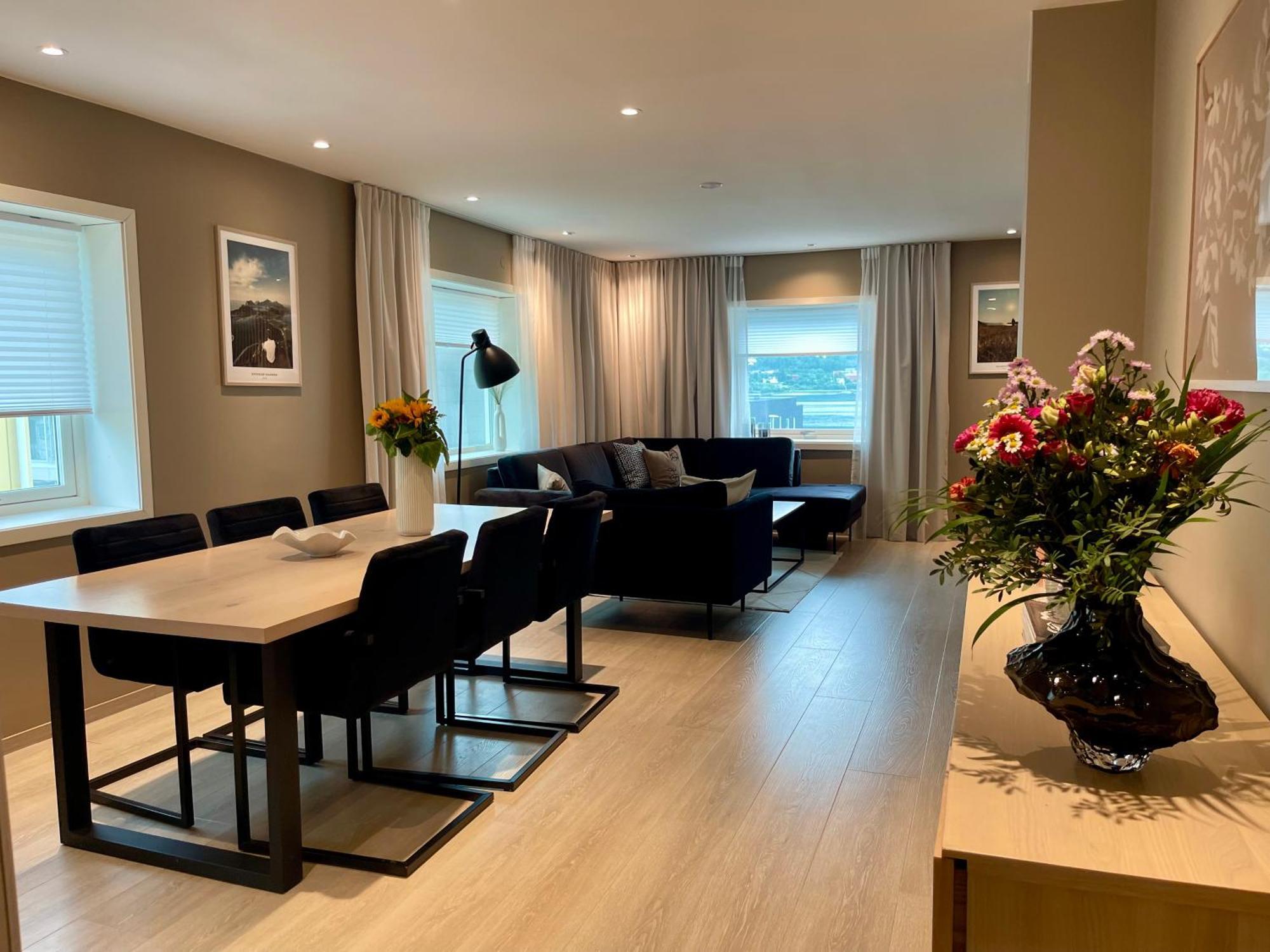 טרומסה Beautiful Top Apartment Close To City Centre מראה חיצוני תמונה